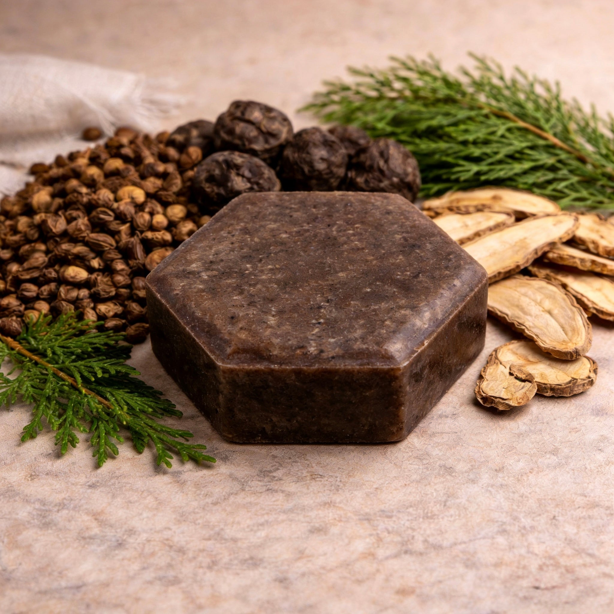 TEA CAKE & FO-TI Heritage Repair Shampoo Bar