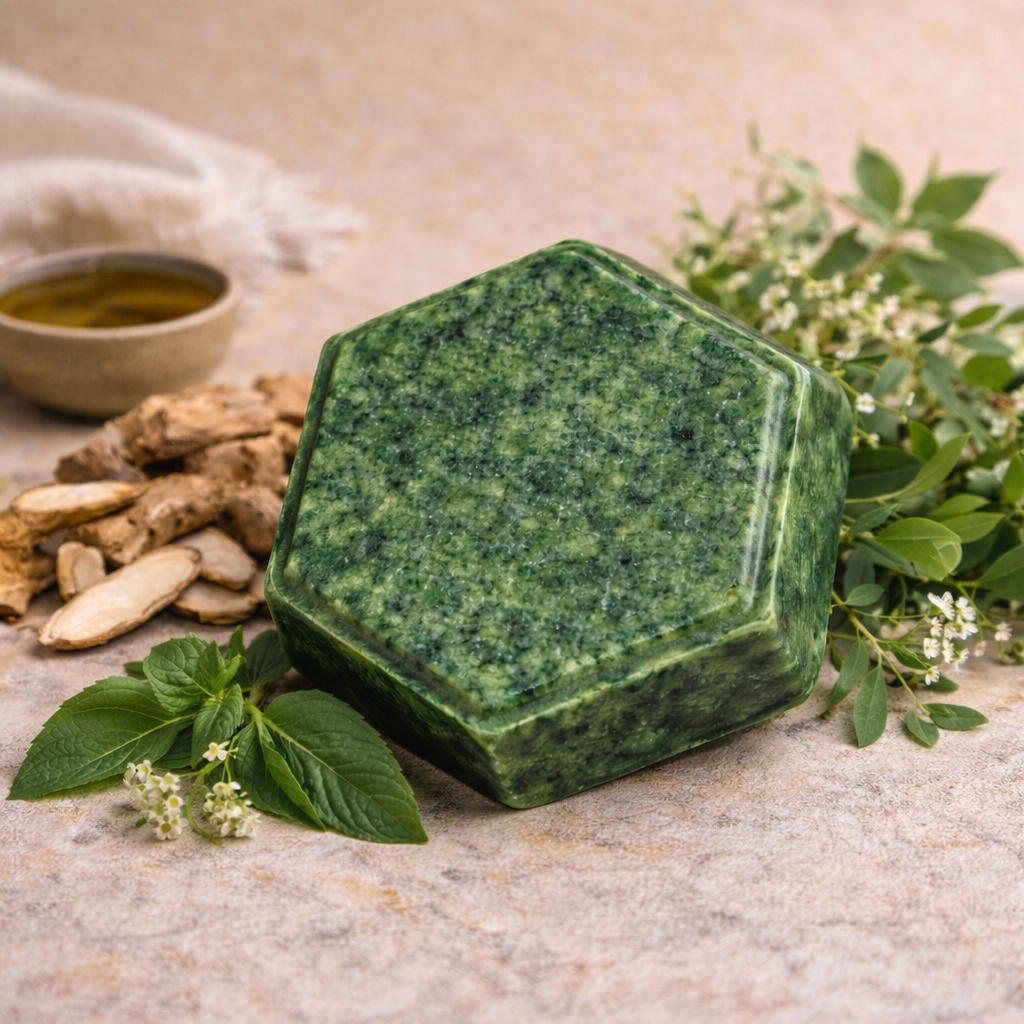 Herbal Strength Shampoo Bar For Weak & Thining Hair