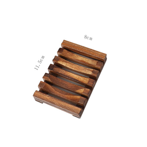 Carbonized Wooden Soap Dish