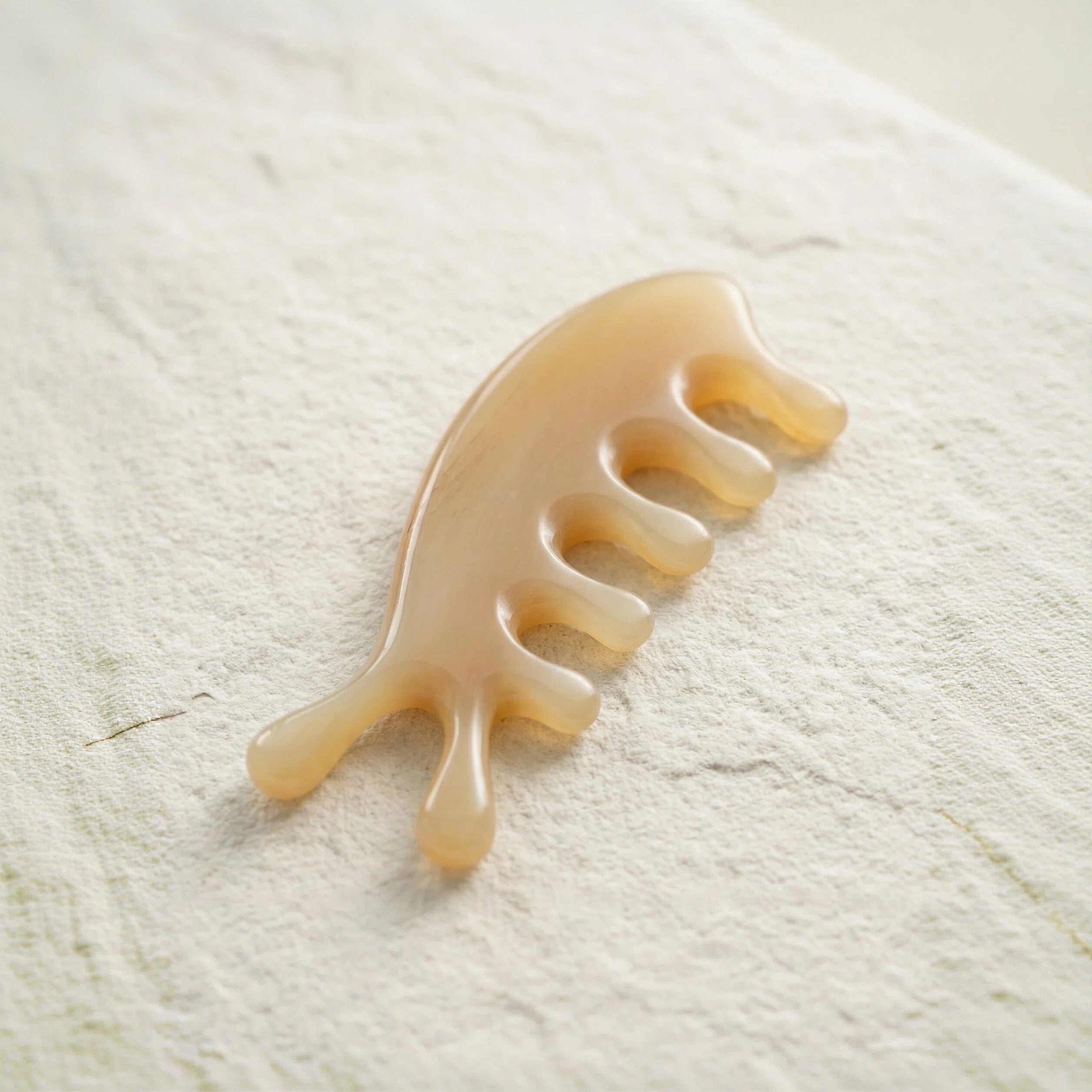 Natural Ox Horn Massage Comb