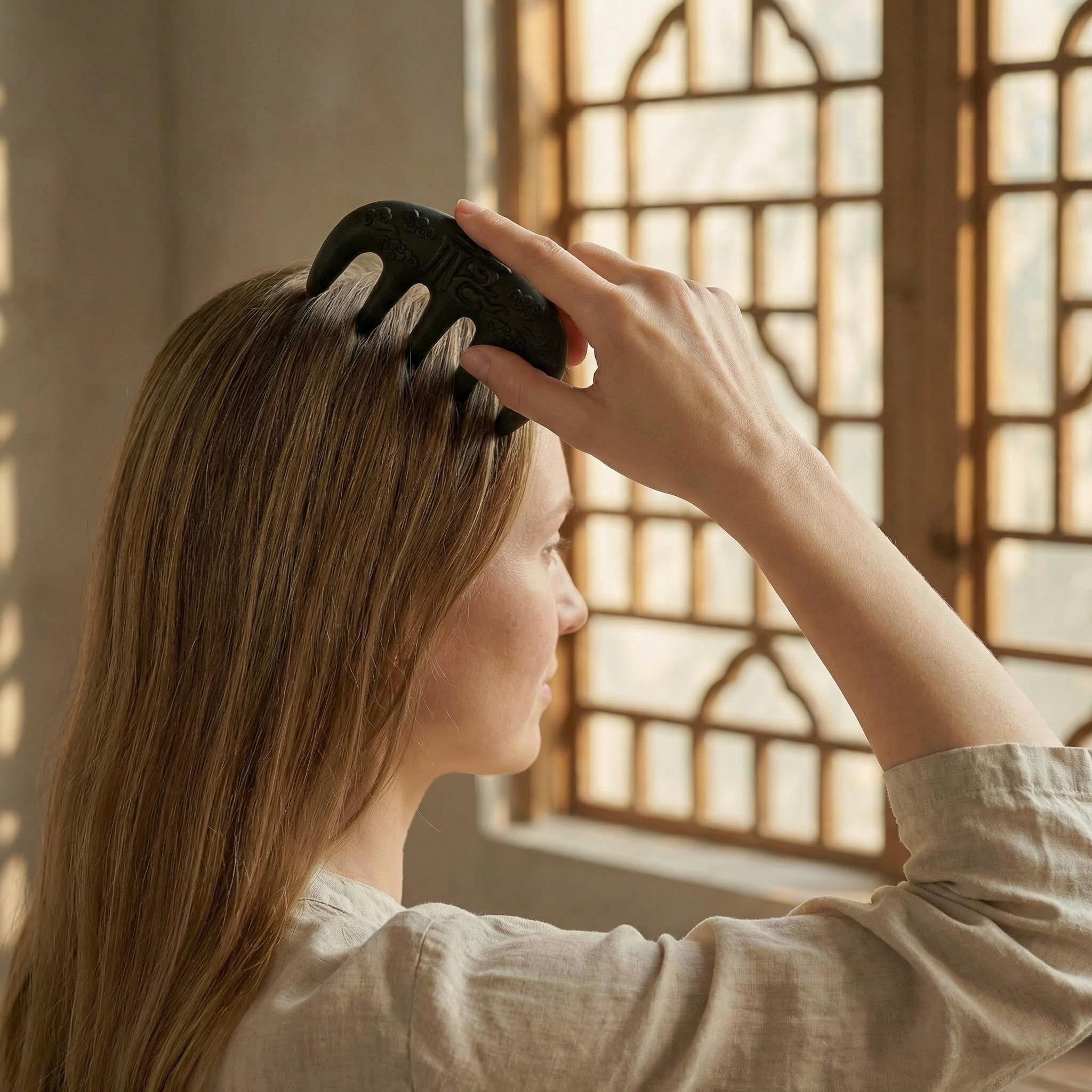 Herbal Scalp Massage Comb